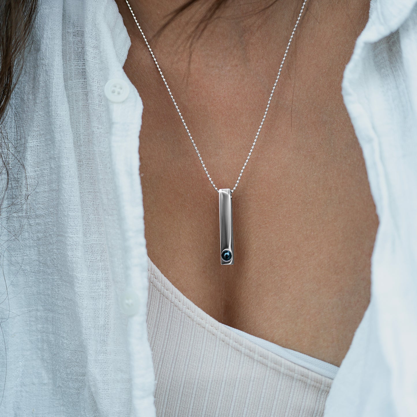 Fotohalsband med ditt eget foto - Stav Kulhalskedja