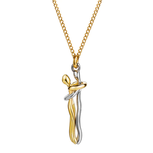 Halsband med evig omfamning