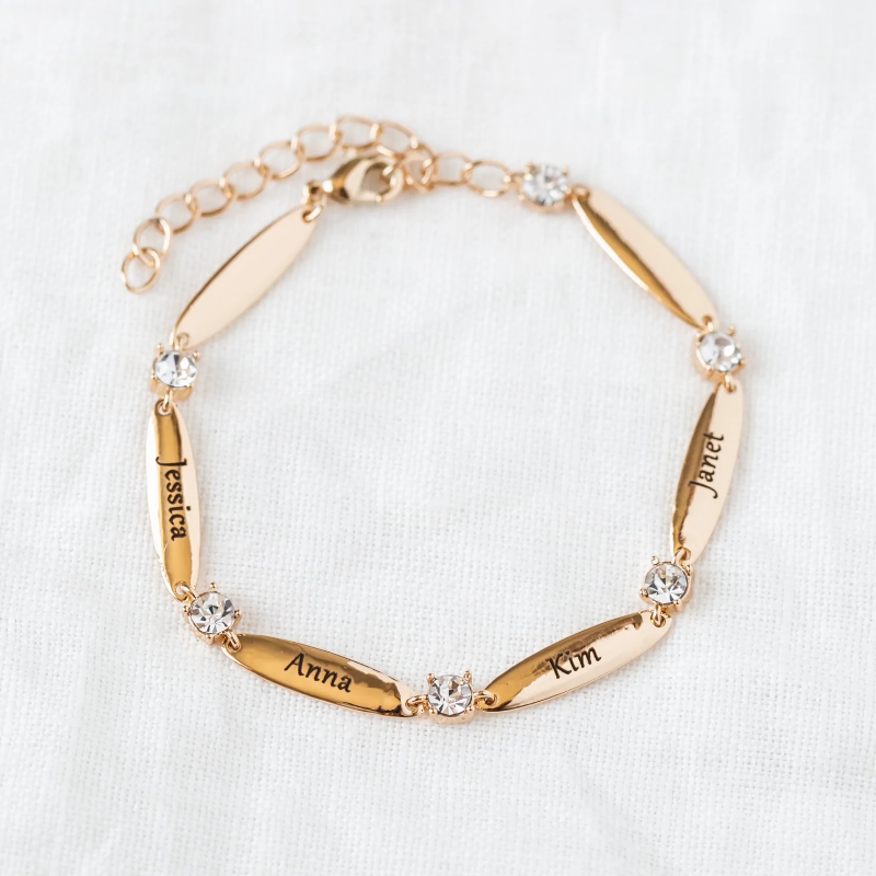 Personligt armband med gravyr