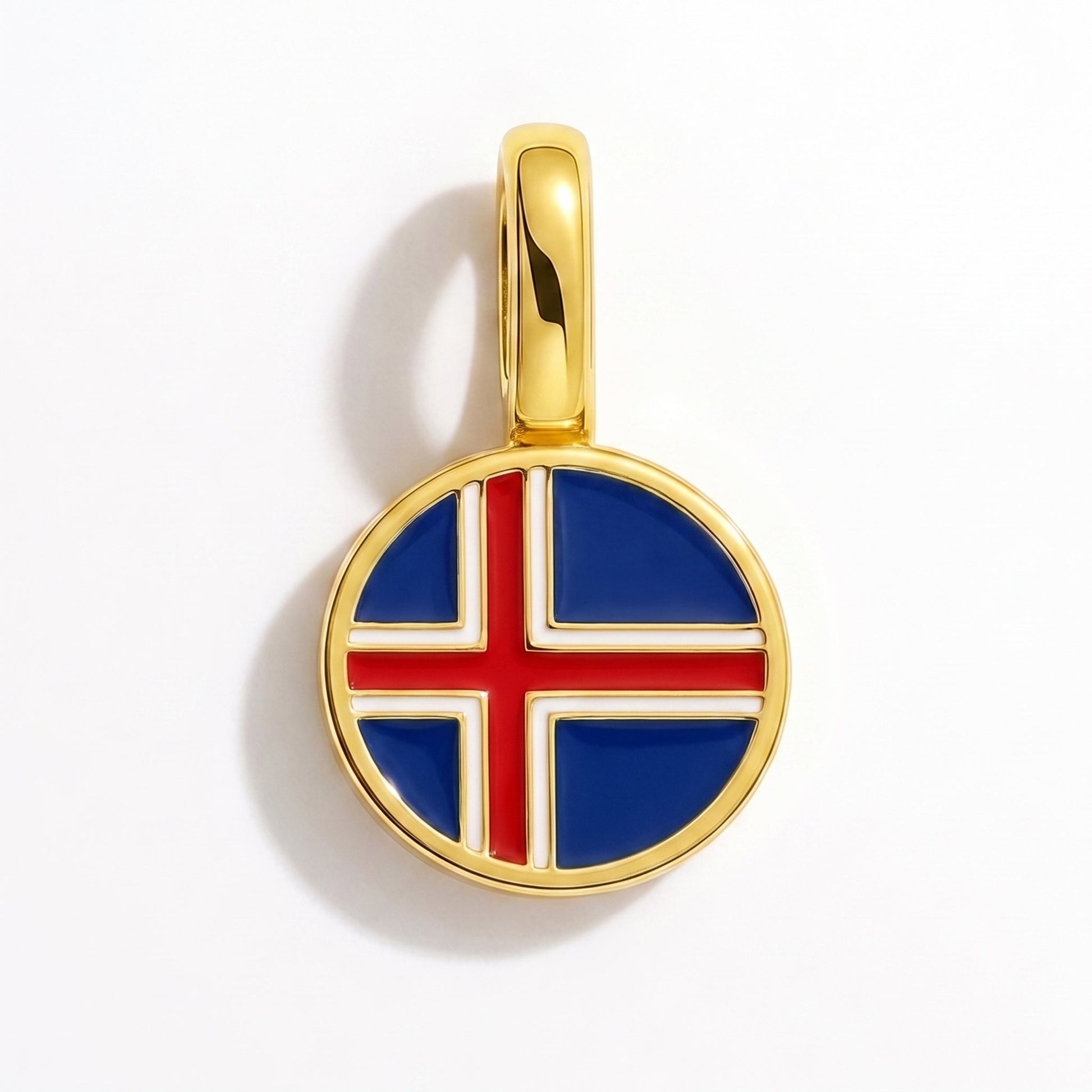 Flaggcharm Island – rektangulär guld