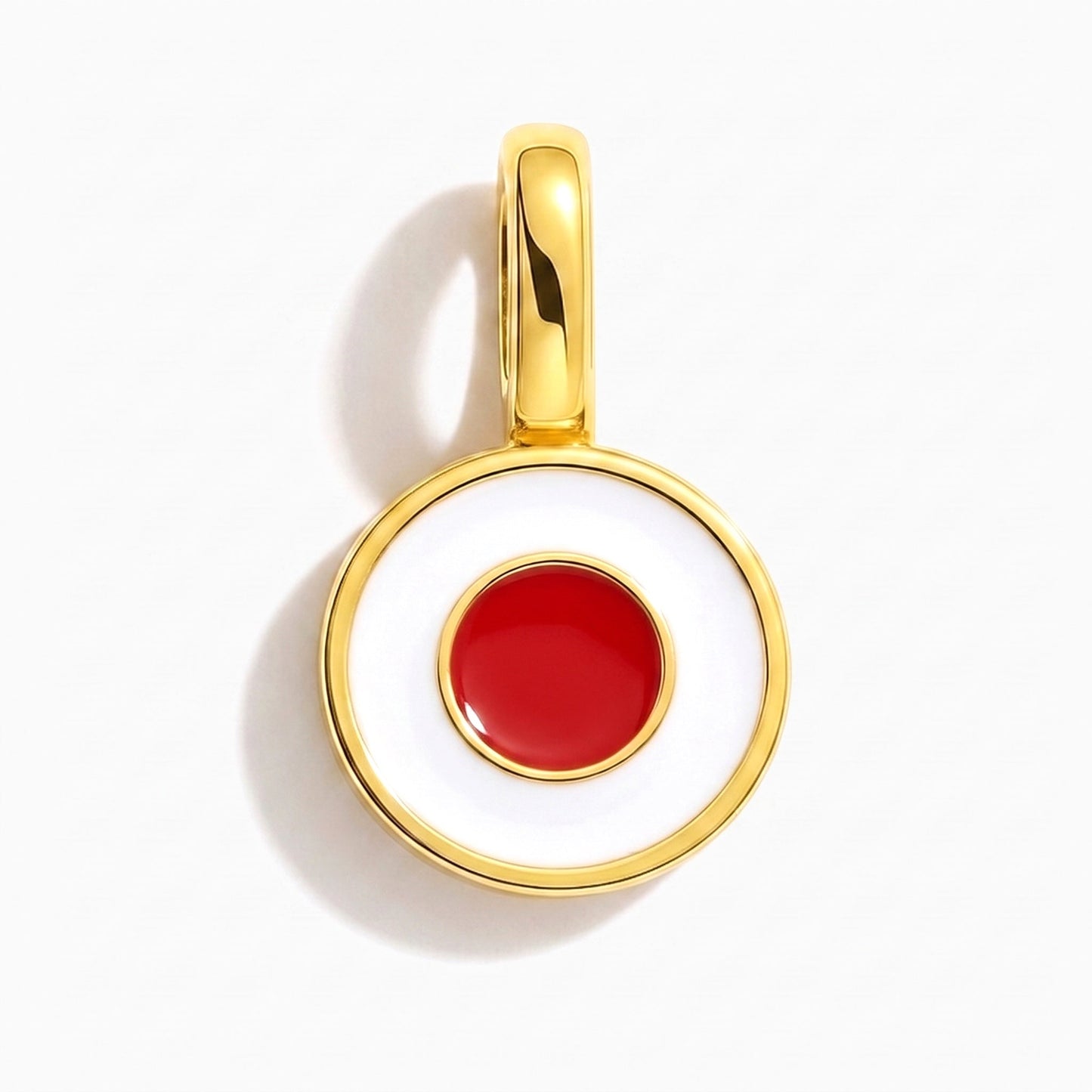 Flaggcharm Japan – rektangulär guld