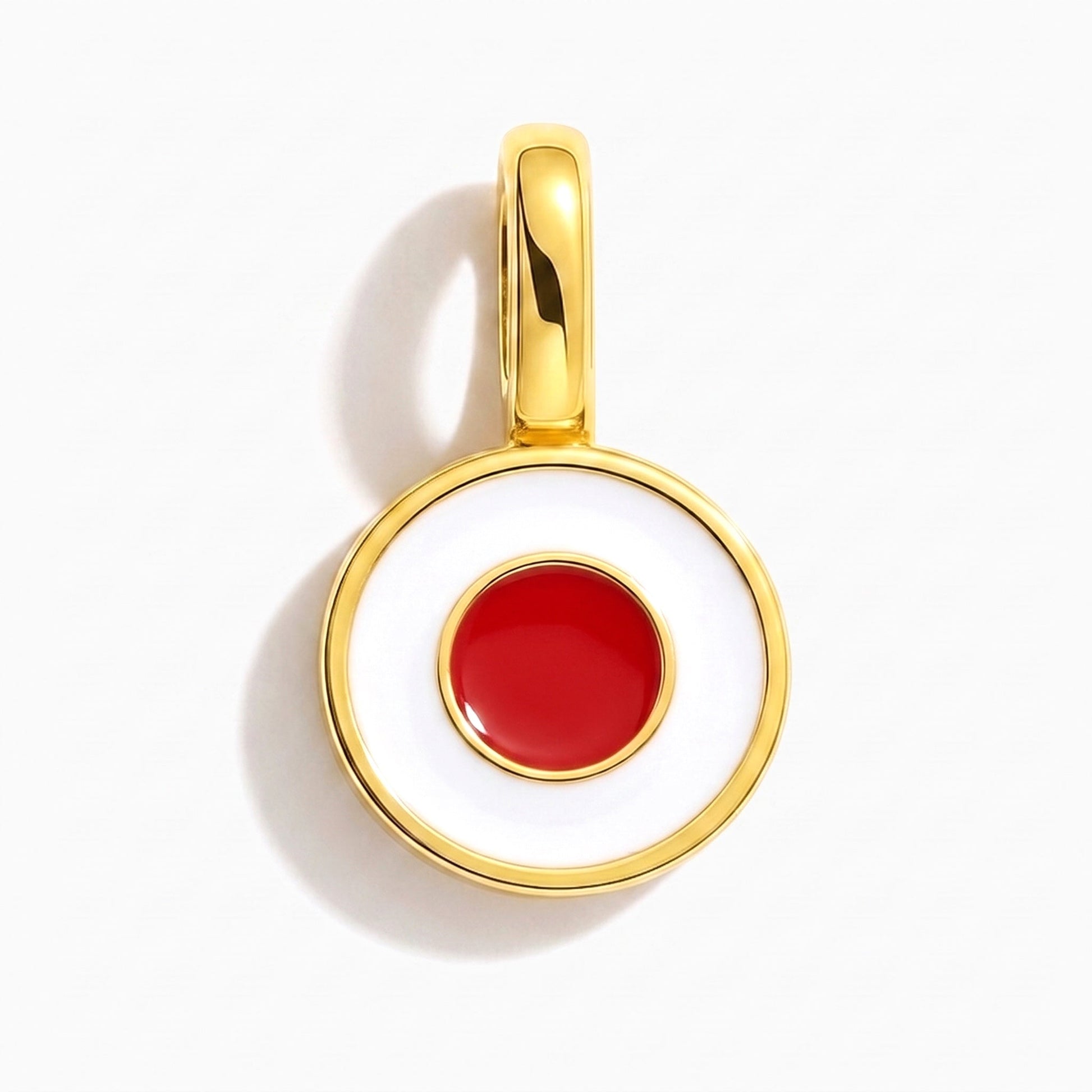 Flaggcharm Japan – rektangulär guld