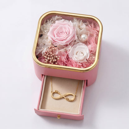 Infinite Love-halsband med gravyr