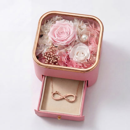 Infinite Love-halsband med gravyr