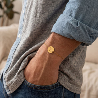 Personligt armband med din egen handstil/teckning