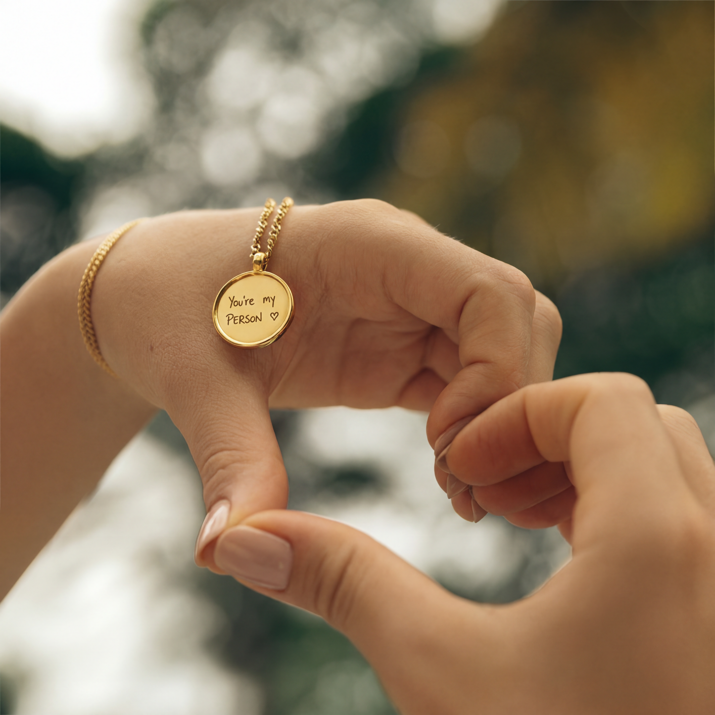 Personligt armband med din egen handstil/teckning