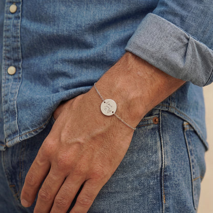 Personligt armband med din egen handstil/teckning