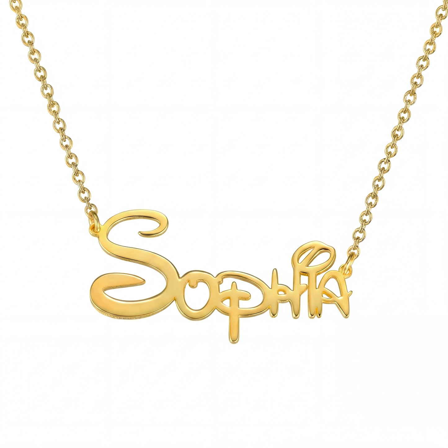 Halsband med personligt namn - Sidney Style
