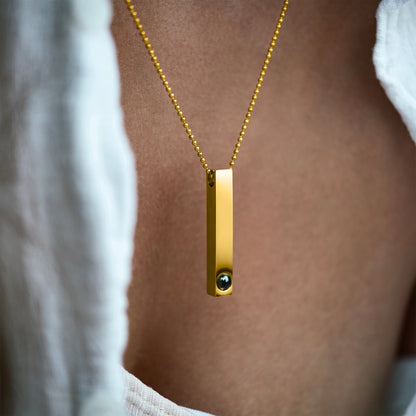 Fotohalsband med ditt eget foto - Stav Kulhalskedja
