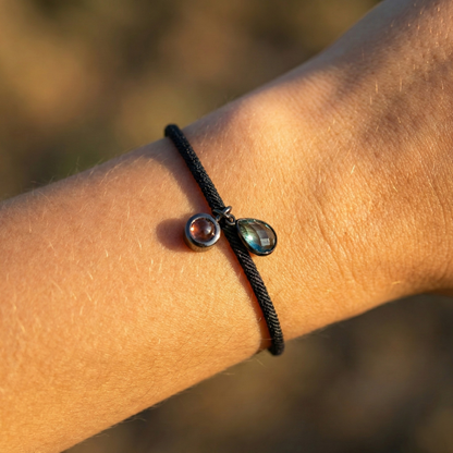 Fotoarmband med ditt eget foto - Essence Födelsesten