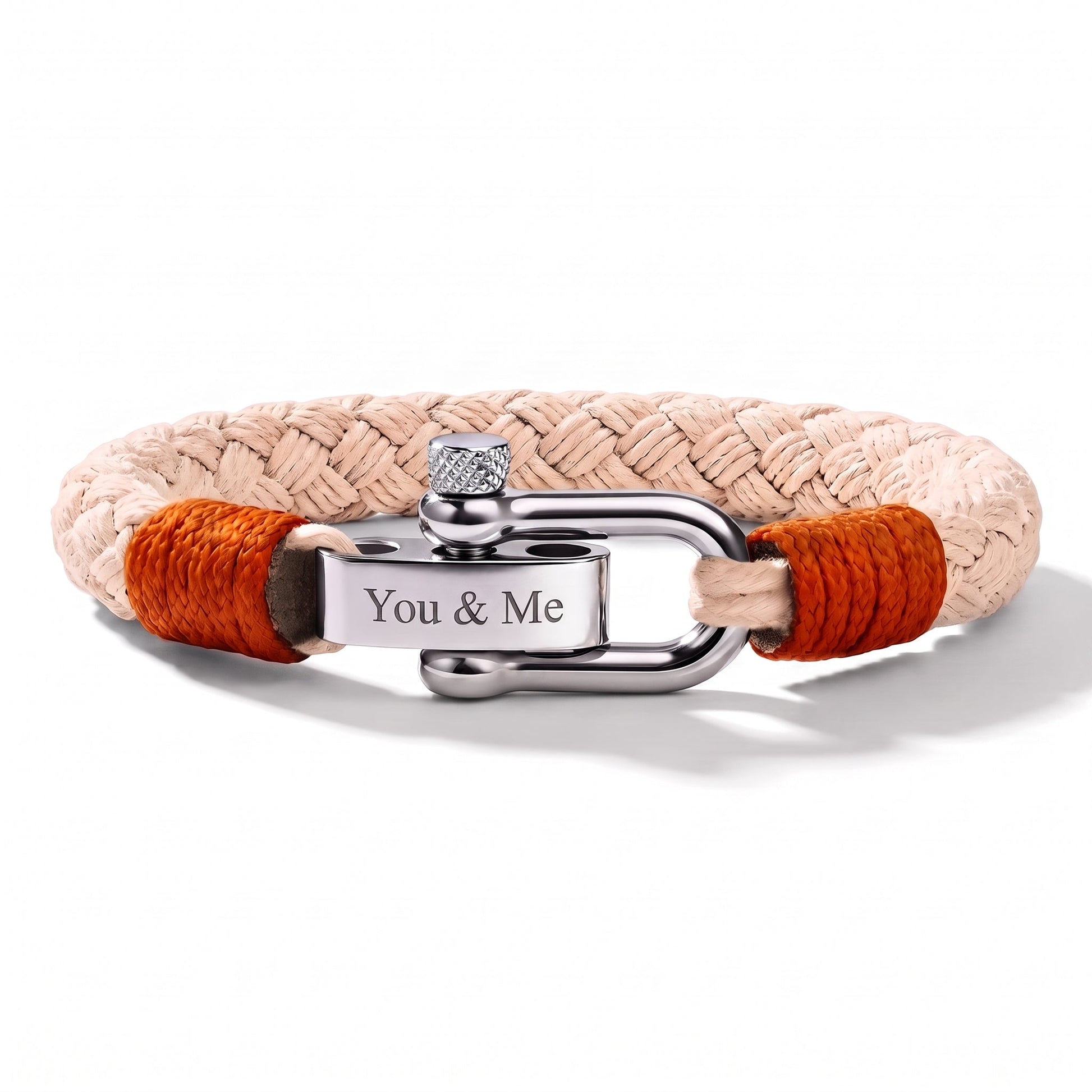 Flätat Armband med Gravyr
